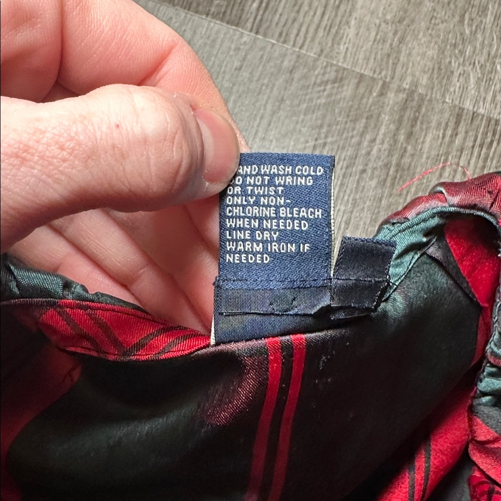 Boston Proper Festive Plaid Ruffle Jacket - 2 - Picture 5 of 5